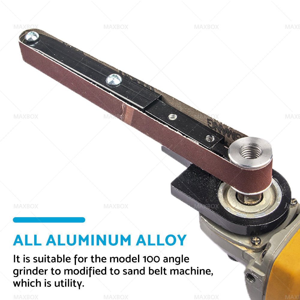Sander Machine Sanding Belt Adapter Head Convert with Sanding Belts Woodworking-3