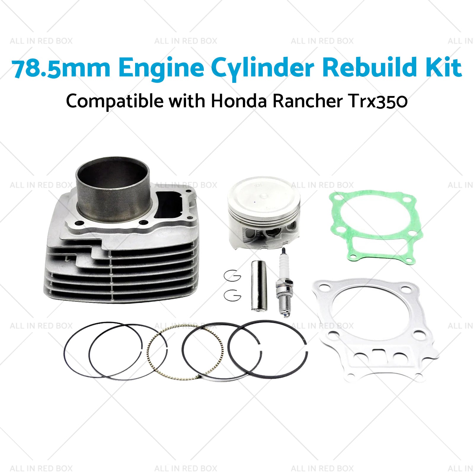 78. 5mm Engine Cylinder Rebuild Kit Suitable for Honda Trx350 Rancher 2000-2006-3