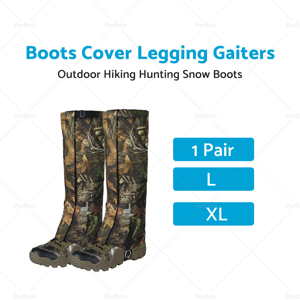 Anti Bite Mosquito Boots Cover Legging Gaiters Outdoor Hiking Hunting Snow Boots-2