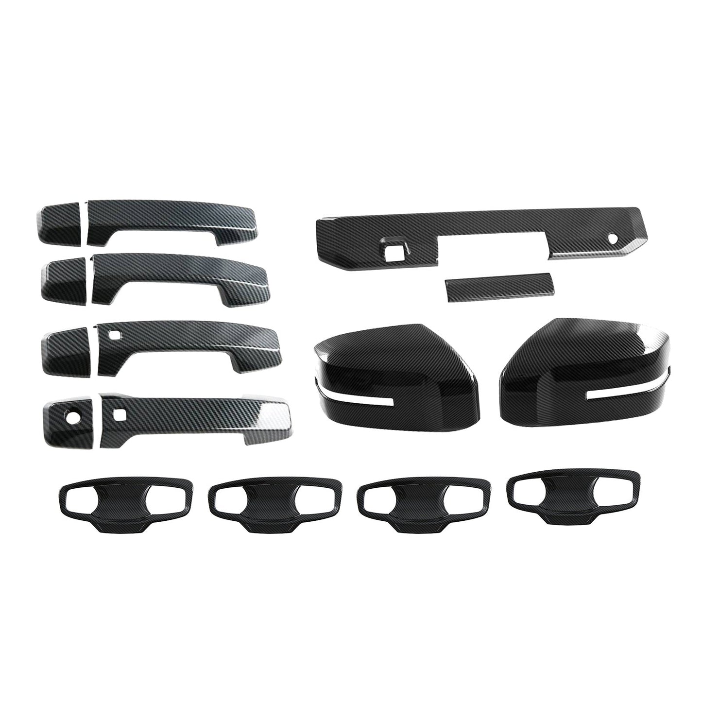 Front Mirror & Rear Door Handle Bowl Cover Suitable For Mitsubishi Triton 23-25-4