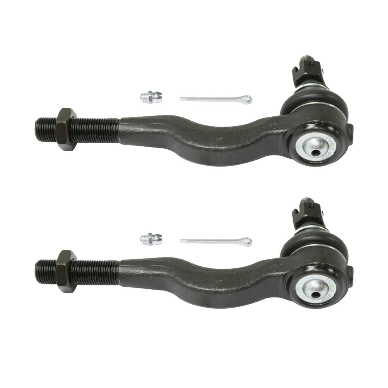 2x Front Inner Tie Rod Ends Suitable for Mitsubishi Pajero NH NJ NK NL 4X4 91-00-0