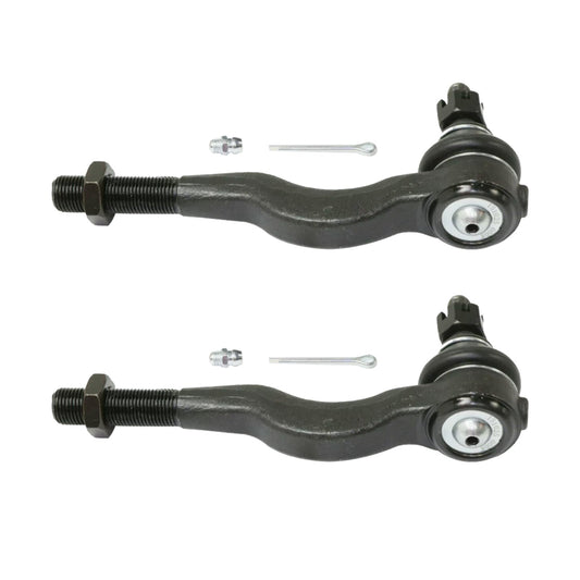 2x Front Inner Tie Rod Ends Suitable for Mitsubishi Pajero NH NJ NK NL 4X4 91-00-0