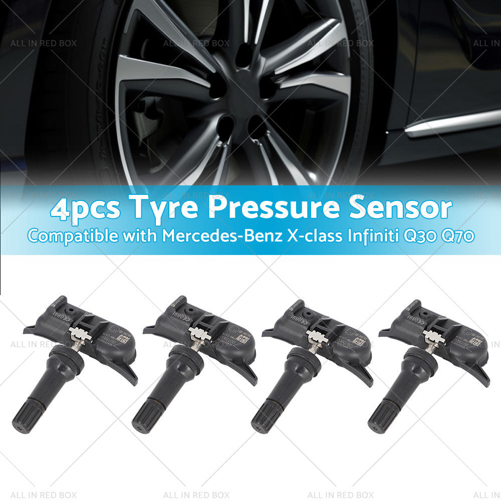 4PCS Tyre Pressure Sensor 40700-5ZH0A Suitable for Mercedes X Class 2017-2020-2