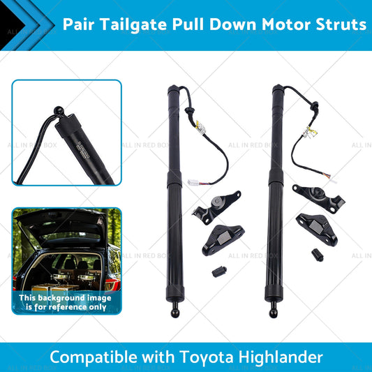 Pair Tailgate Pull Down Motor Struts Suitable for 14-19 Toyota Highlander 3. 5L-1
