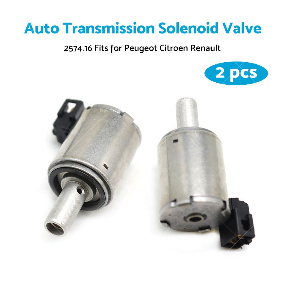 2x Auto Transmission Solenoid Valve Suitable For Peugeot Citroen Renault 257416-1