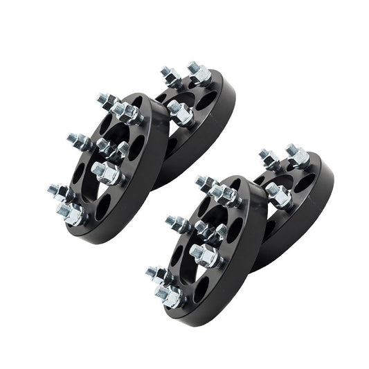 4x 25mm 6x139.7 (5.5") M12x1.5 Wheel Spacers Suitable For Hilux Pajero Triton Ranger-0