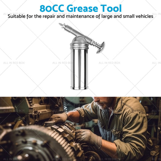 Metal Grease Gun For Chainsaw Chain Bar Sprocket Nose  and  Brushcutter Head Bearing-1