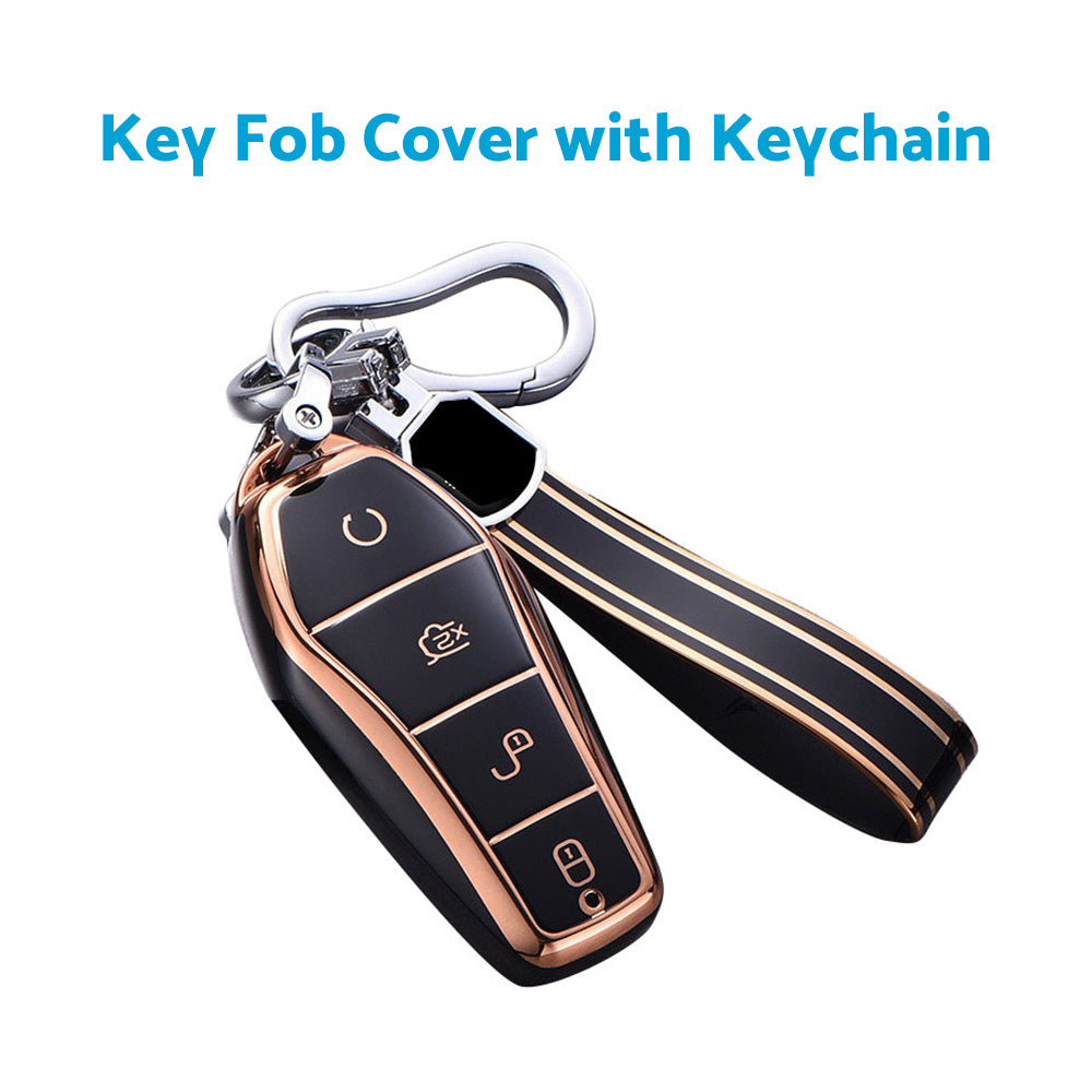 Remote Key Fob Cover Protector Car Key Case Suitable For BYD Atto 3 Accessories Durable-6