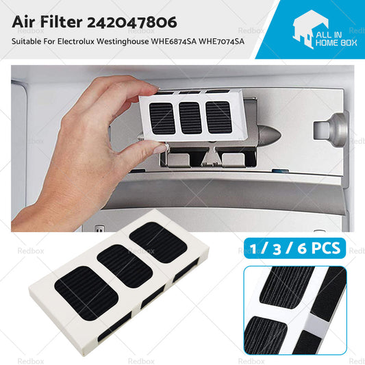 Air Filter 242047806 Suitable For Electrolux Westinghouse WHE6874SA WHE7074SA-0