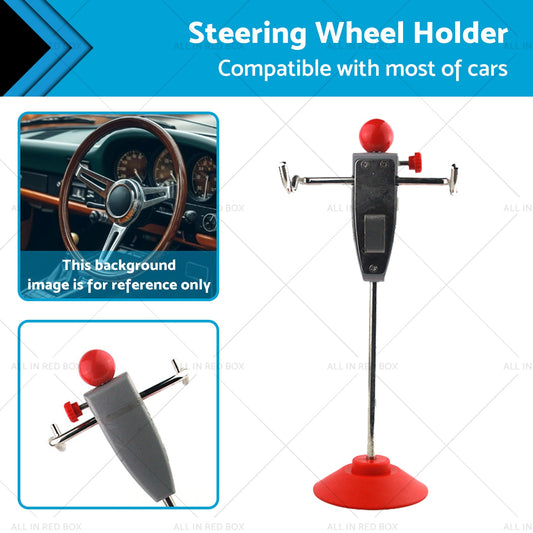 Steering Wheel Holder Stand Tool Car Auto Alignment Rack Truck Van-0