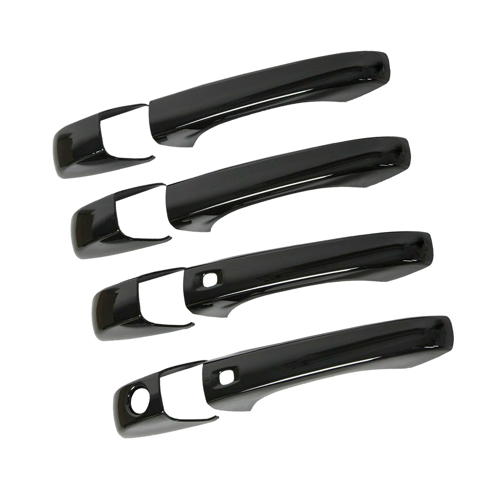 8x Exterior Door Handle Covers Trim Suitable For Jeep Grand Cherokee / Chrysler-1