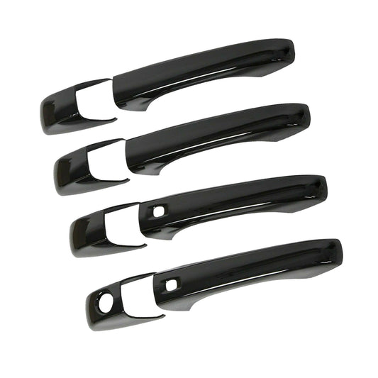8x Exterior Door Handle Covers Trim Suitable For Jeep Grand Cherokee / Chrysler-1