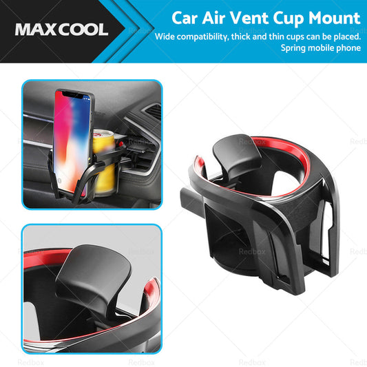 Car Air Vent Cup Holder Bottle Drink Coffee Air Outlet Storage AU Water Bottles-0