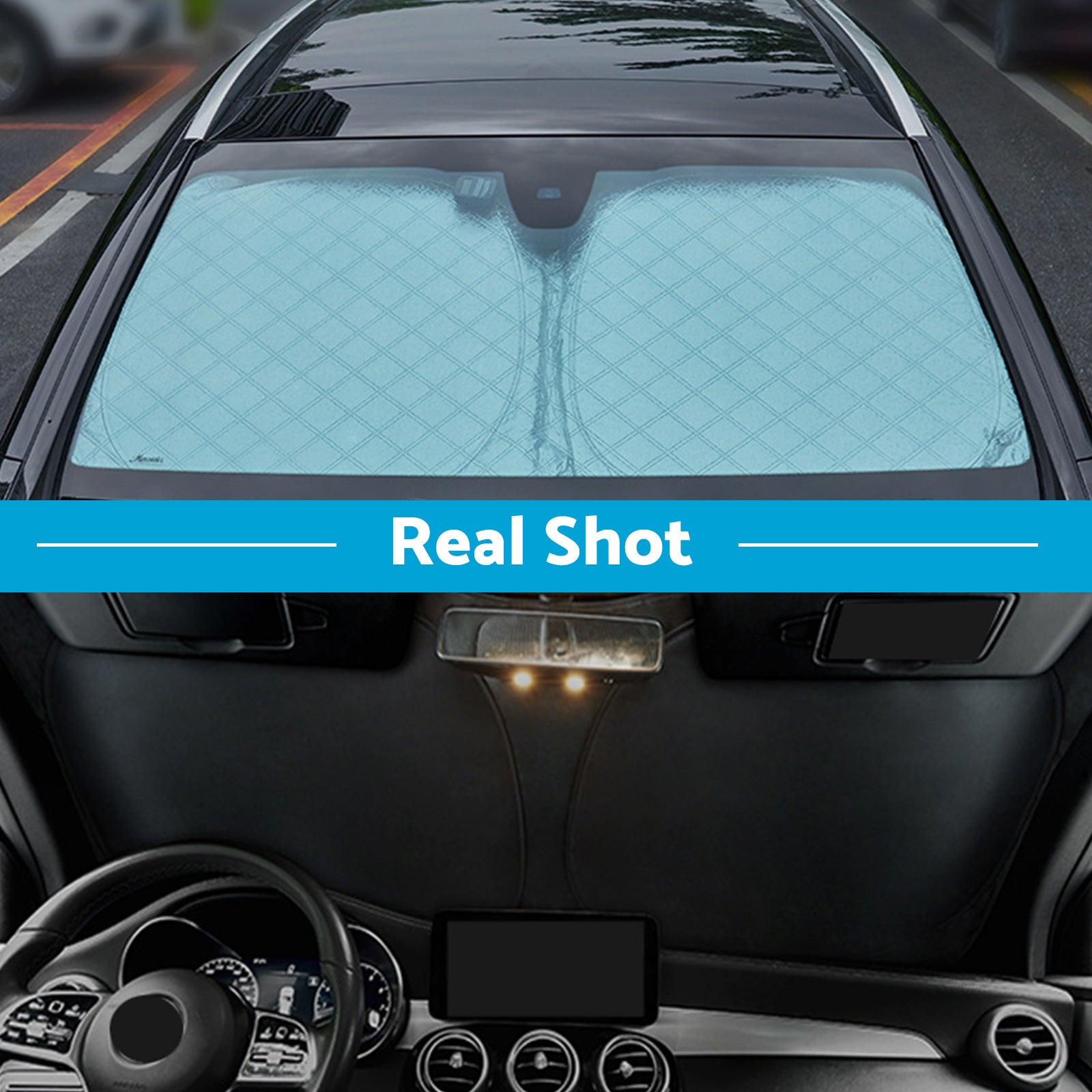 6 Layer Thick WindScreen SunShade Suitable ForHyundai Tucson 16-24 UV Protection-3