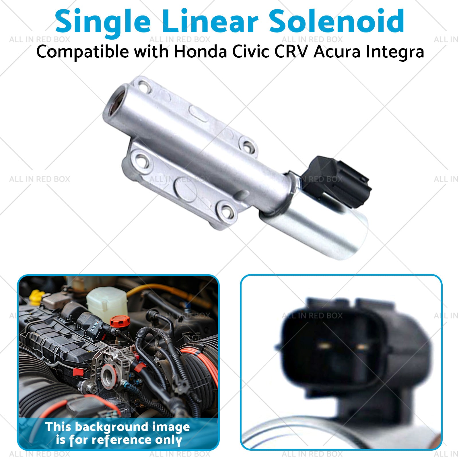 Single Linear Solenoid Suitable for Honda Civic CRV Acura Integra 28250-P4R-315-3