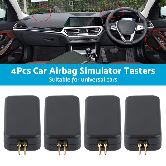 4PCS Car SRS Airbag Simulator Tester Instrument Resistor Bypass Fault Finding-0