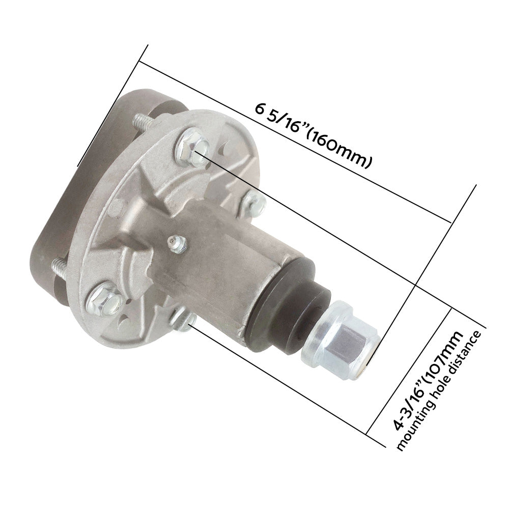 2xSpindle Assembly Suitable For John Deere Models L100 L107 L110 GY20050 GY20785-3