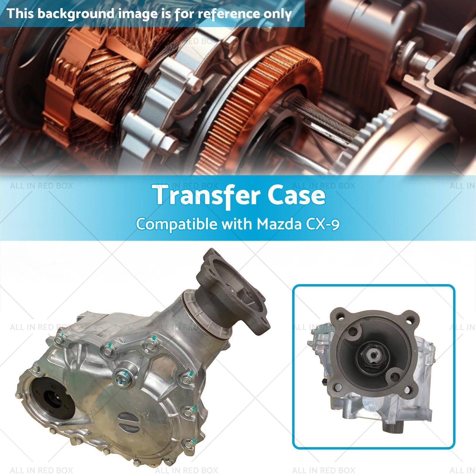 Transmission Transfer Case Suitable for Mazda CX-9 AWD 2007-2015 AW21-27-500P-9U-2