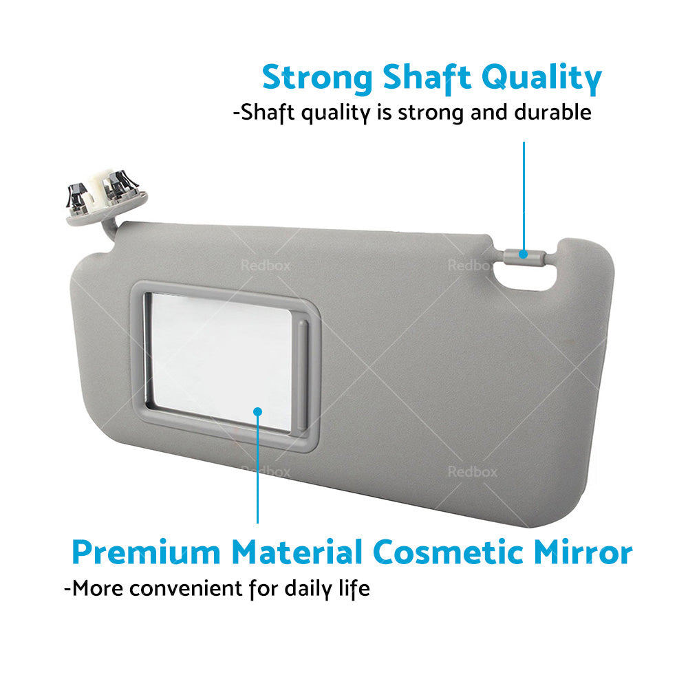 Grey Front Left Side Sun Visor Suitable For Toyota Kluger 2008-2013-2