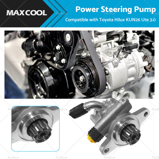 Power Steering Pump Suitable for Hilux KUN16R KUN26R 3. 0L 1KD-FTV Turbo Diesel-0