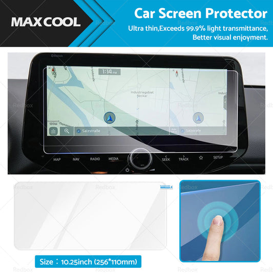 Car Touch Screen Protect Tempered Glass 10. 25 inch  Suitable For Hyundai i30 Sedan 22-0