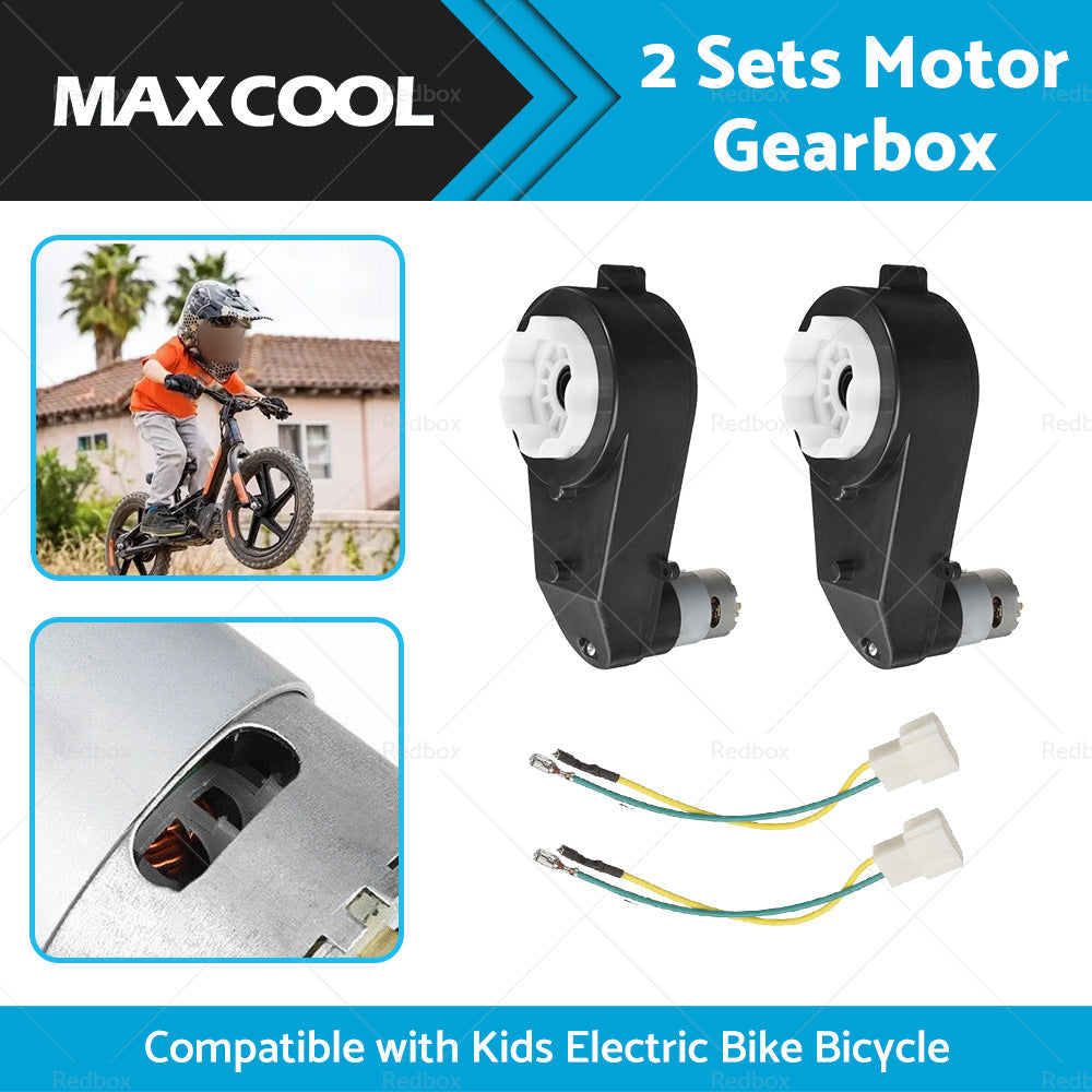 12V 40000RPM Electric Motor Gear Box Suitable For Children Kid Ride On Bike Car-2