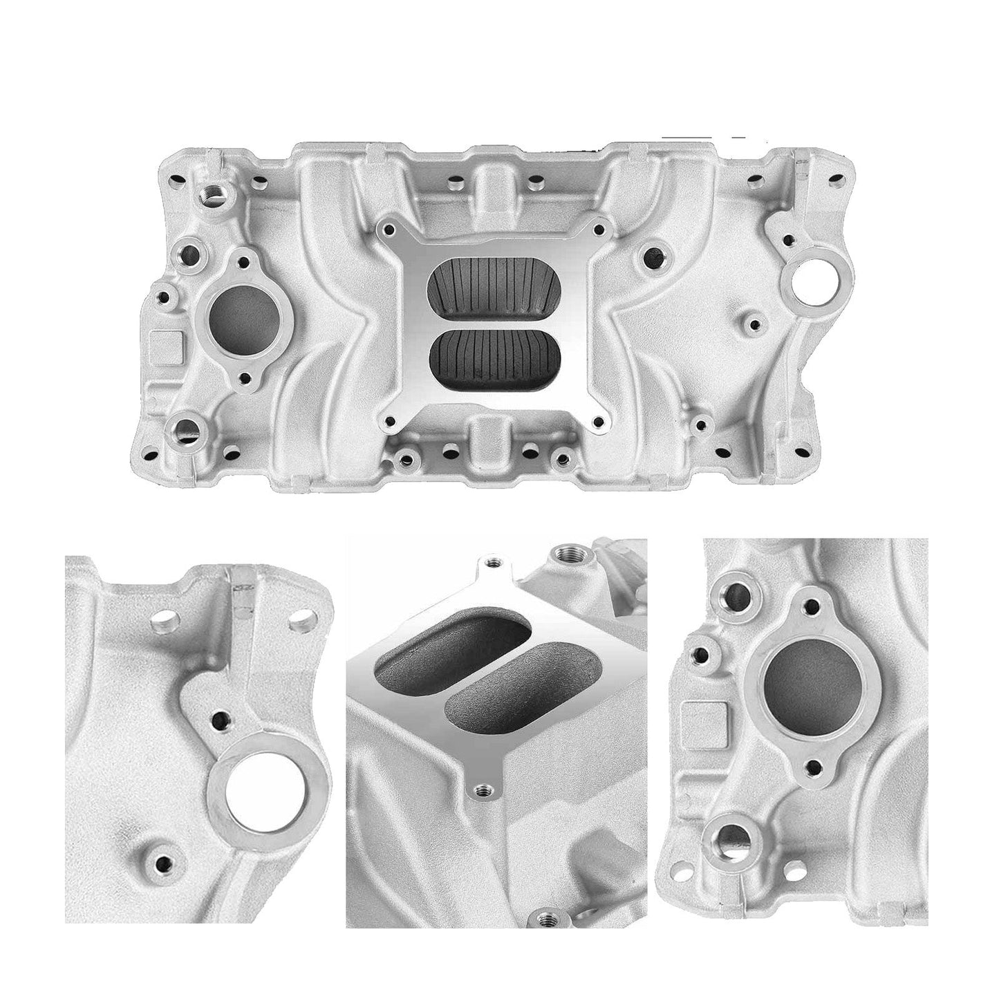 Intake Manifold Suitable for Chevy Small Block V8 Gen I 262-400 Dual Plane 2701-2