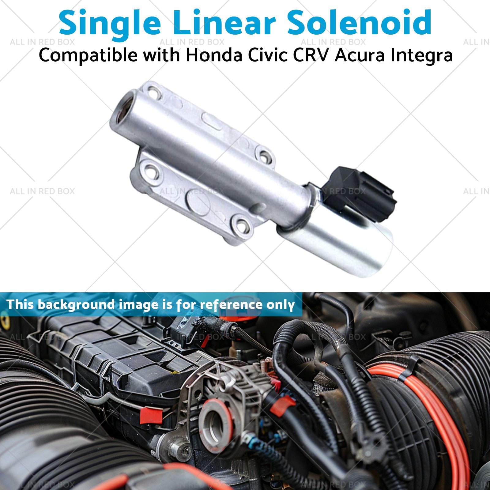 Single Linear Solenoid Suitable for Honda Civic CRV Acura Integra 28250-P4R-315-4