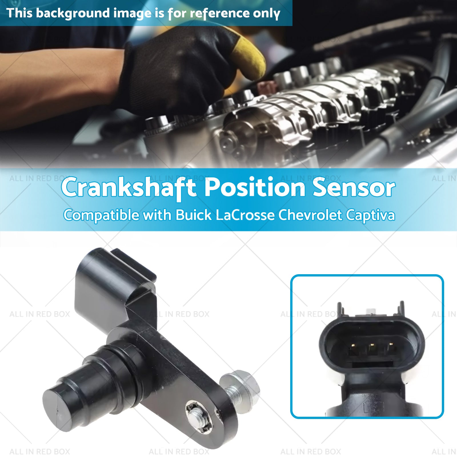 Camshaft Position Sensor Suitable for Chevrolet Equinox Captiva GMC 12577245-2