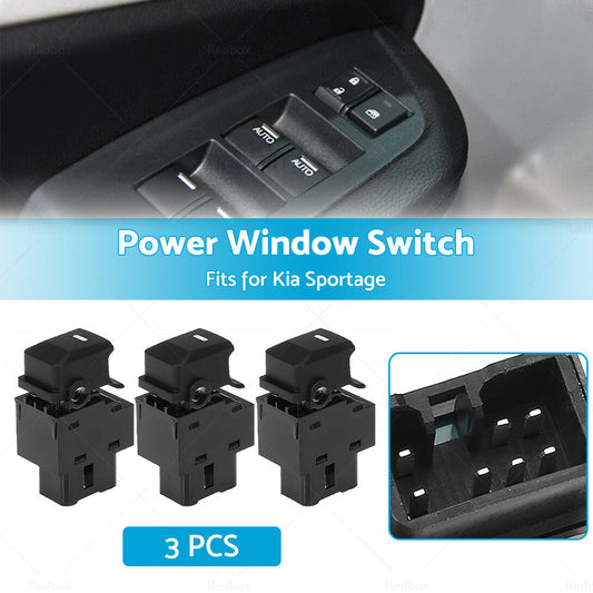 3x Passenger Side Power Window Switch 93580-3W000 Fit For Kia Sportage 2010-2015-0
