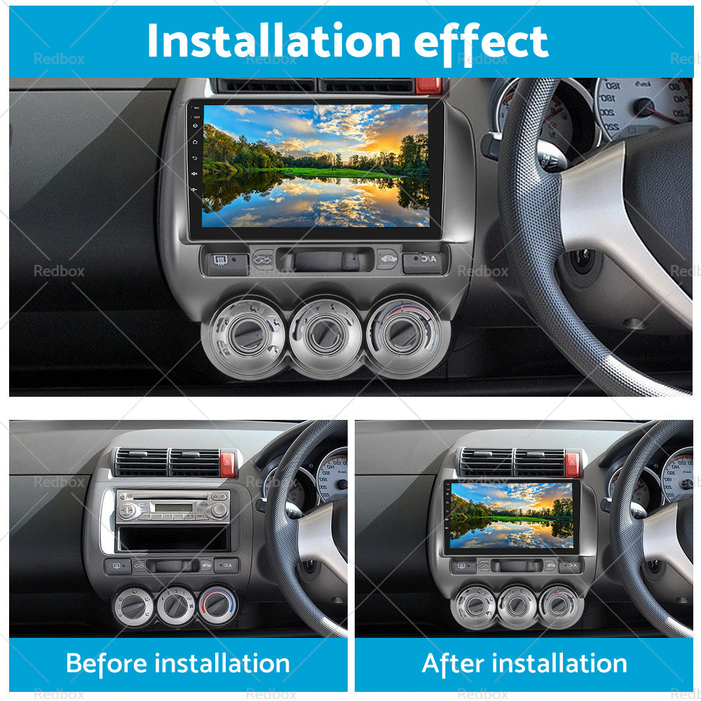 32GB Android11 GPS Navi Car Stereo Radio 9inch Head Unit Suitable For Honda Jazz GD-3