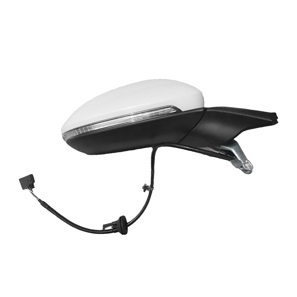 Right Door Mirror With Heated Suitable For VW Golf MK7 2013-2021 Driver Side-2