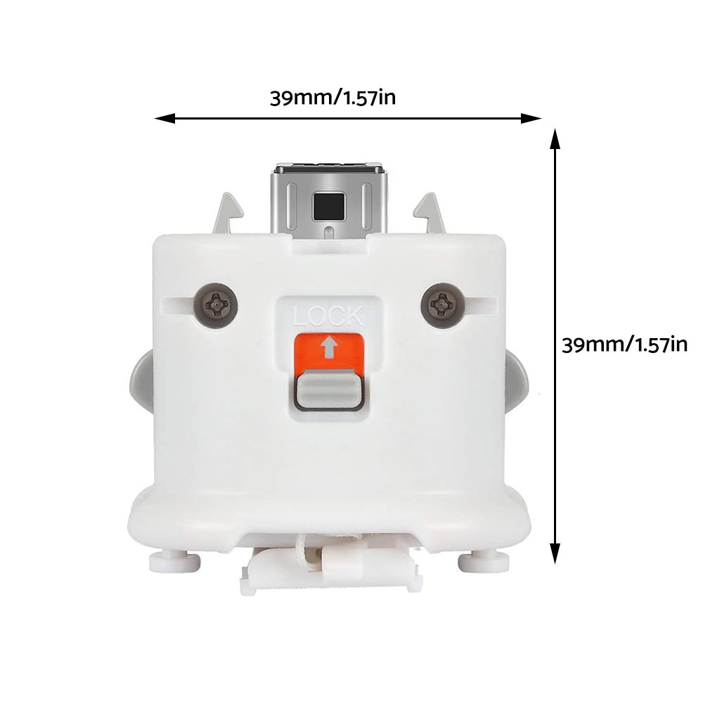 2x Motion Plus Adapter Sensor Suitable For Nintendo Wii Remote Controller-1