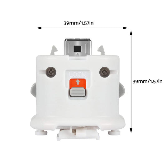 2x Motion Plus Adapter Sensor Suitable For Nintendo Wii Remote Controller-1