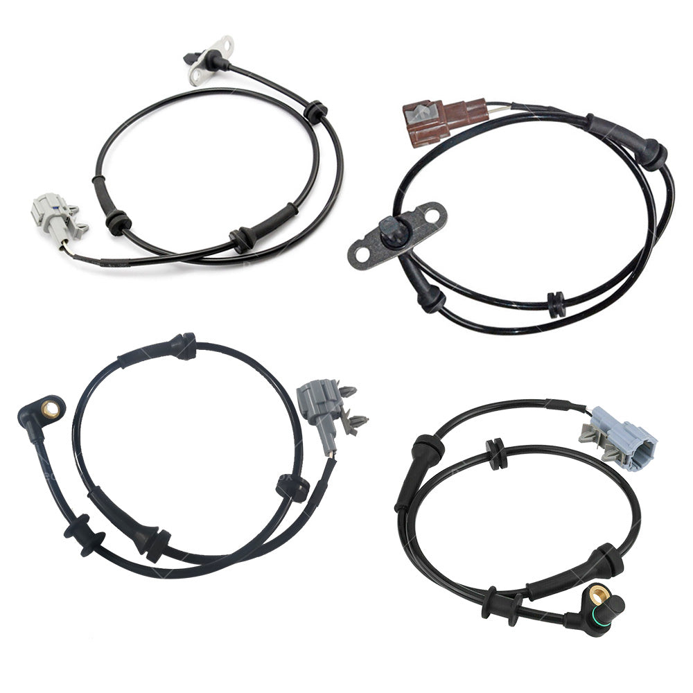 4x ABS Wheel Speed Sensor Front Rear Left Right for Nissan Navara D40 2005-2014-3