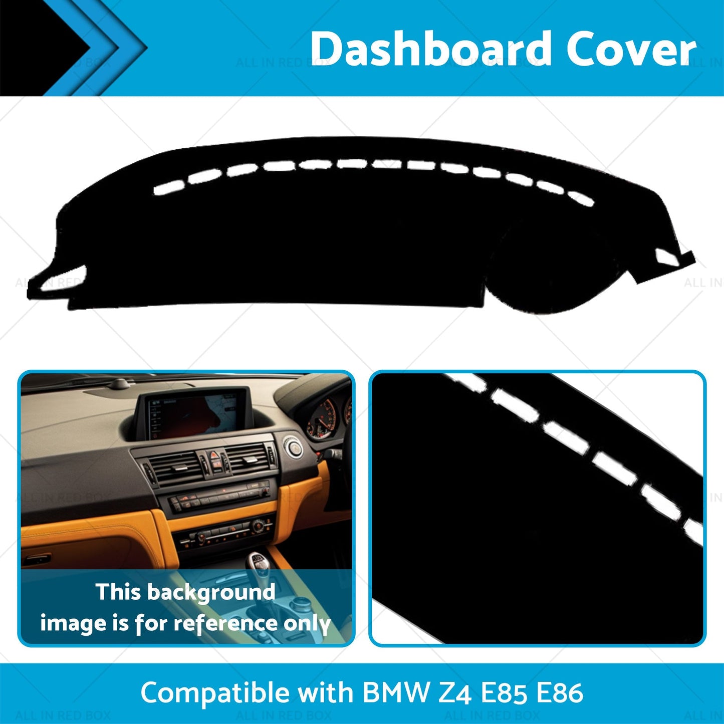 Suitable for BMW Z4 E85 E86 No GPS 2003-2008 Dashboard Cover Dash Mat-1
