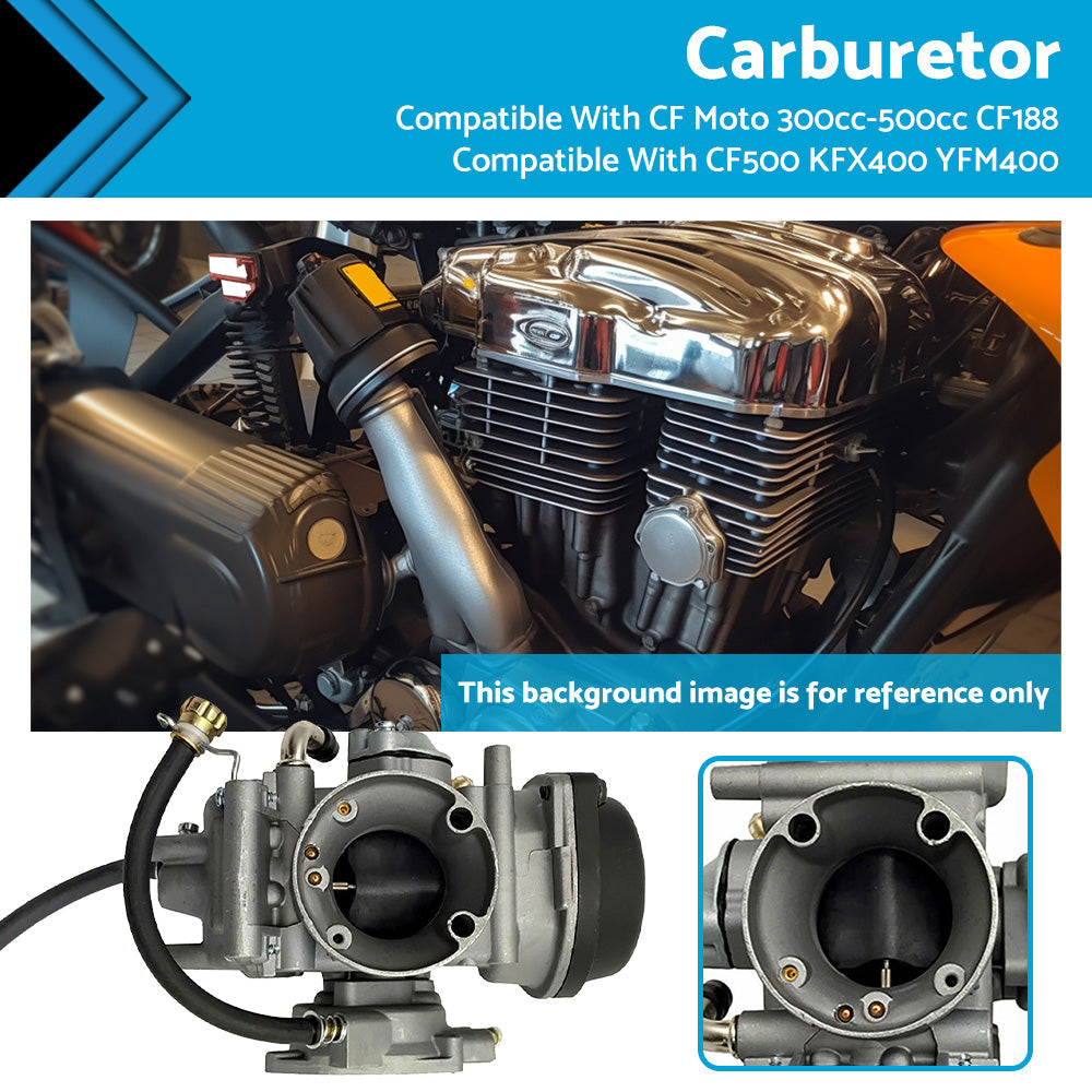 Carby Carburetor Carb Suitable For CF Moto 300cc-500cc CF188 CF500 KFX400 YFM400-5