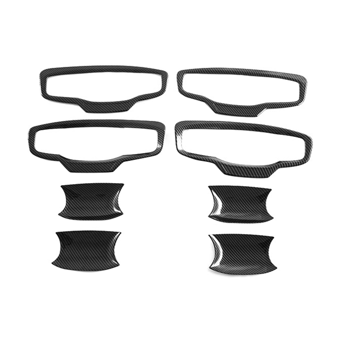 Front Mirror & Rear Door Handle Bowl Cover Suitable For Mitsubishi Triton 2023-2025-3