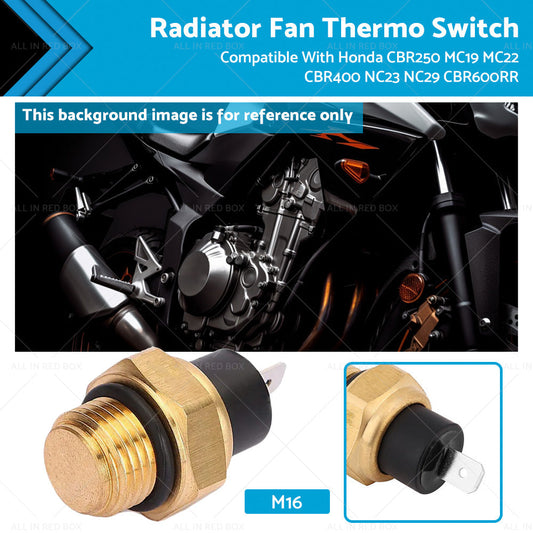 Radiator Fan Switch Suitable For Honda CBR250 MC19 MC22 CBR400 NC23 CBR600RR-0