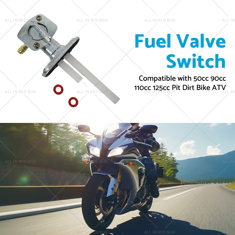 Fuel Tap Switch Tank Petcock Suitable For 50cc 90cc 110cc 125cc Pit Dirt Bike-3