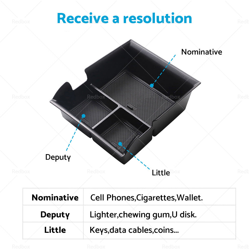 Centre Console Armrest Storage Box Suitable For BYD Atto 3 Yuan Plus 2022-3