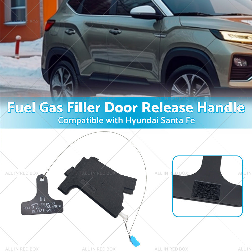 Fuel Gas Filler Door Release Handle Opener Suitable For Hyundai Santa Fe 13-18-1