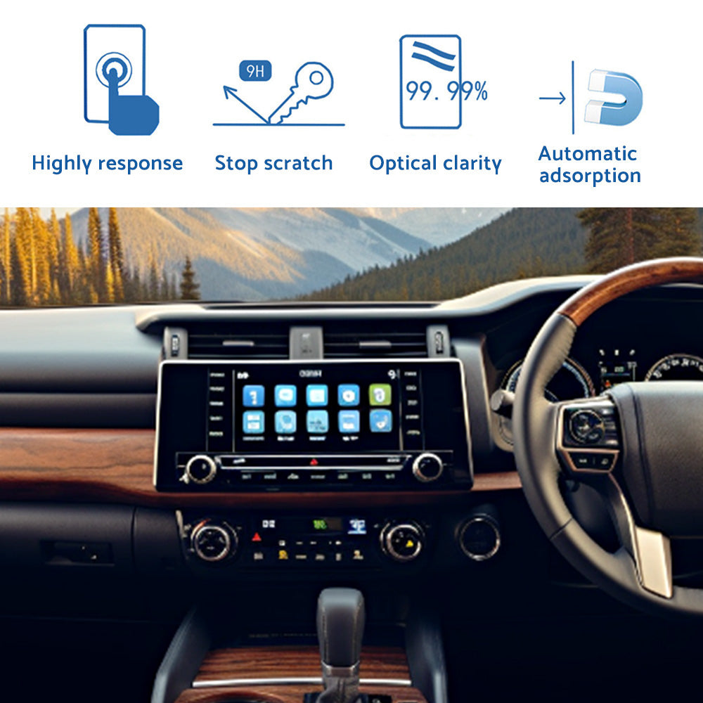 Suitable For LandCruiser Prado 21-23 Car Touchscreen Protector Tempered Glass-2