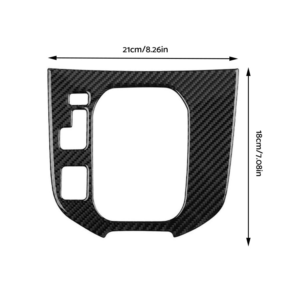 Carbon Fibre Centre Console Gear Shift Cover Frame Suitable for Mazda CX-9 16-22-3