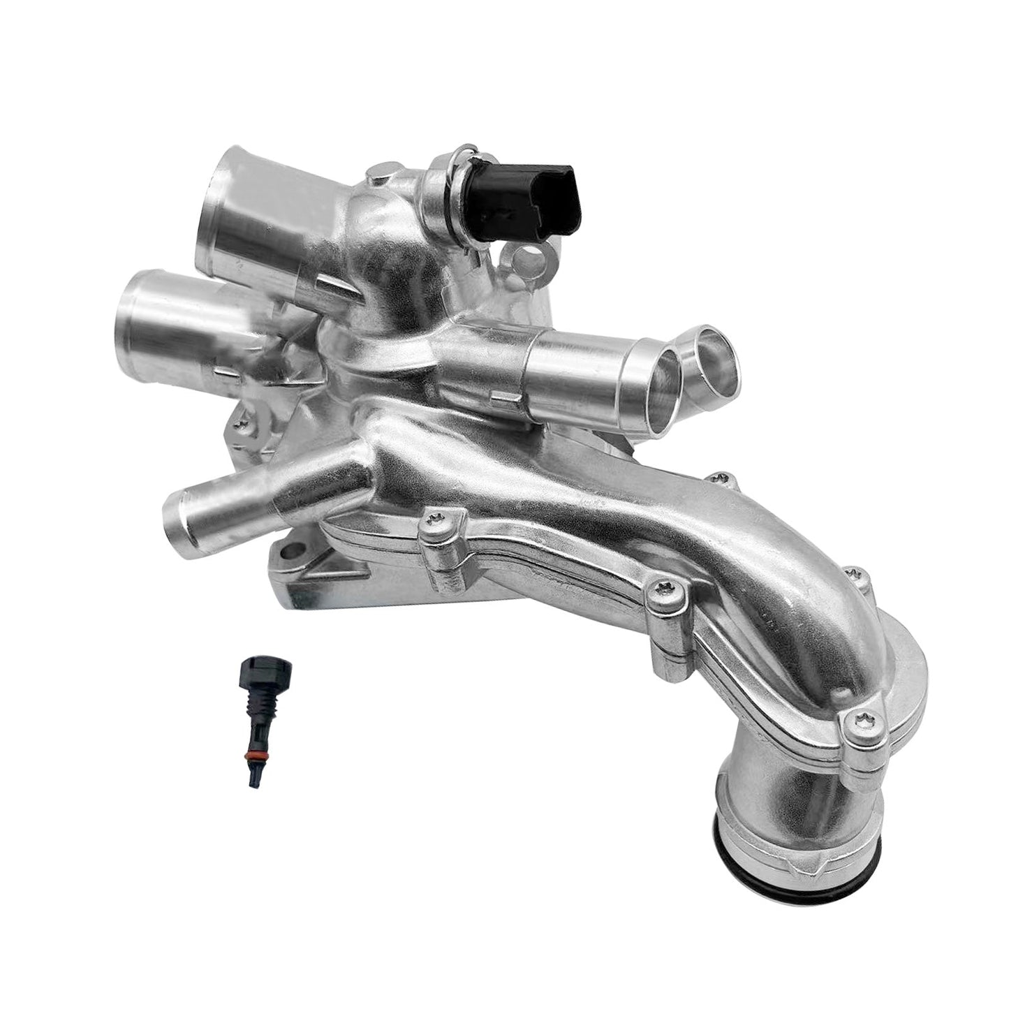 Aluminum Thermostat Housing Assembly Upgrade Suitable For Mini Cooper 2007-2013-3