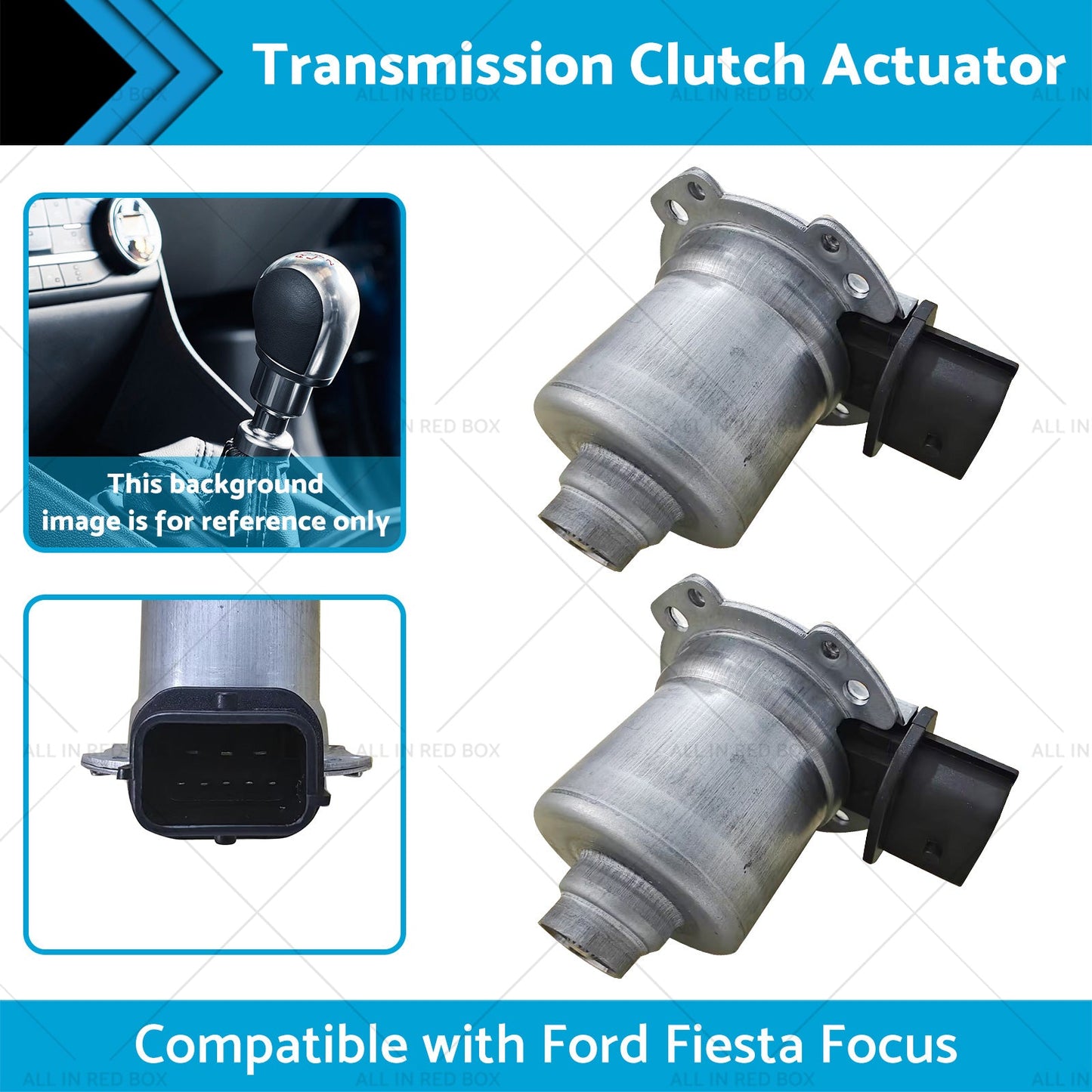 2PCS Automatic Clutch Actuator Transmission Suitable for Ford Fiesta Focus 11-17-1