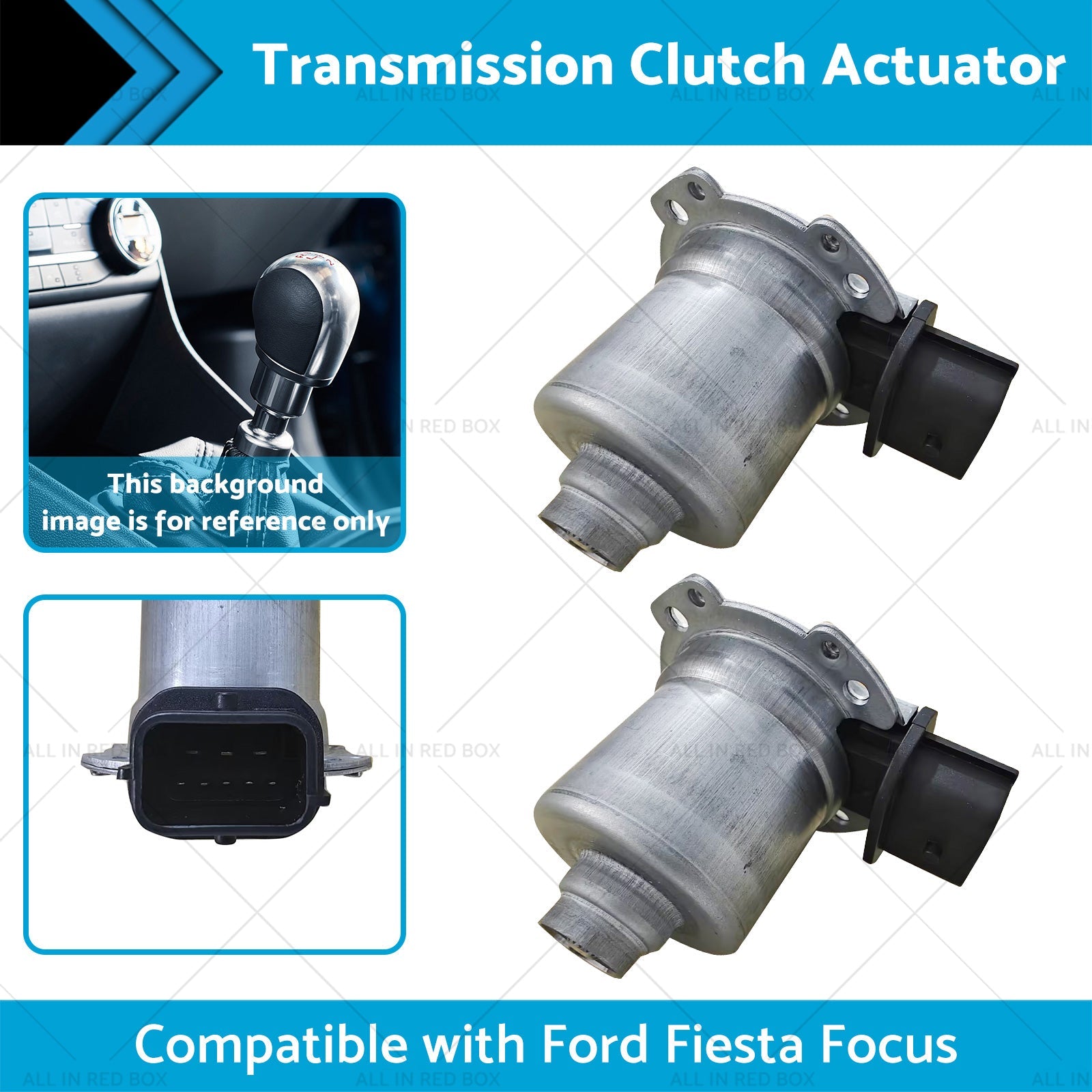 2PCS Automatic Clutch Actuator Transmission Suitable for Ford Fiesta Focus 11-17-1