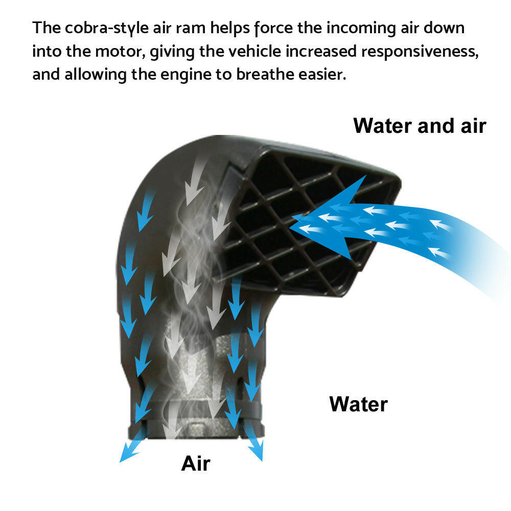 Air Intake Snorkel Kit Suitable For Mitsubishi Pajero NS NT NW V-Spec 3.2L 3.8L 2006–Onward-4