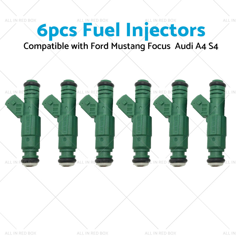 6 Fuel Injectors 290cc 42LB 0280155968 for Ford Falcon BA BF XR6 Turbo-1