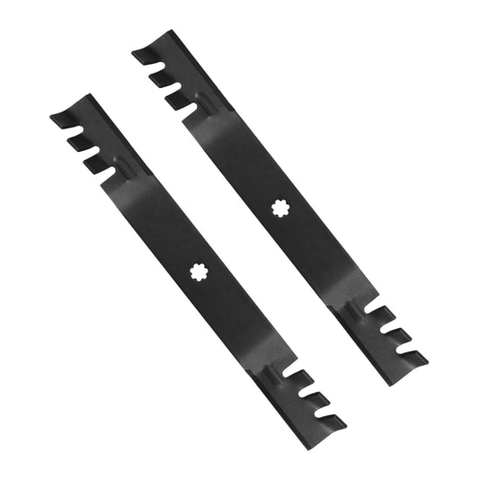 2PCS 42 inch  Toothed Blades Suitable for John Deere M154061 M154062 GX22151-1